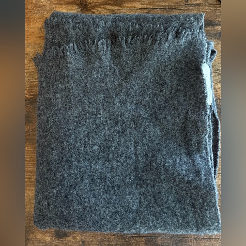 American Vintage Charcoal Scarf Unisex